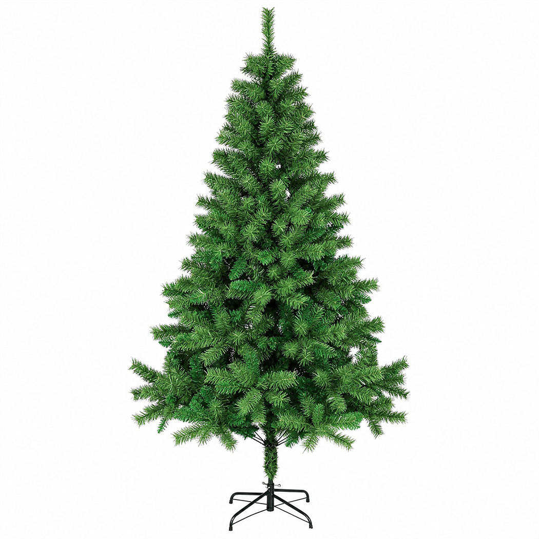 Santaco 2.1m Slim Christmas Tree 797 PVC Tips Green