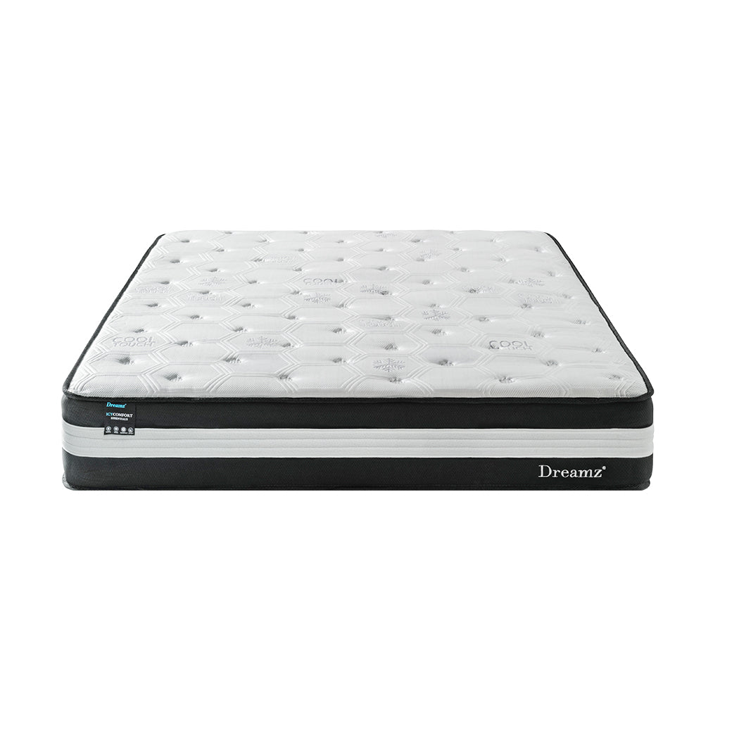 Dreamz Kingsingle Cooling Mattress 5 Zone 25cm King Single
