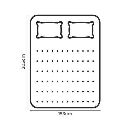 Dreamz Pillowtop Mattress Topper thickness 5cm