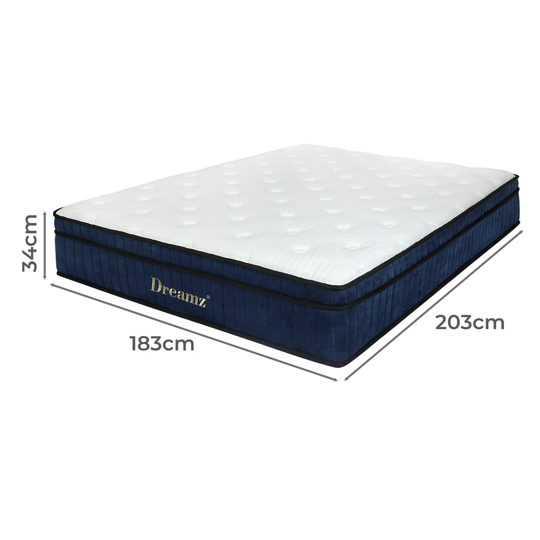 Dreamz 7 Zone Pocket Spring Mattress Medium Firm King