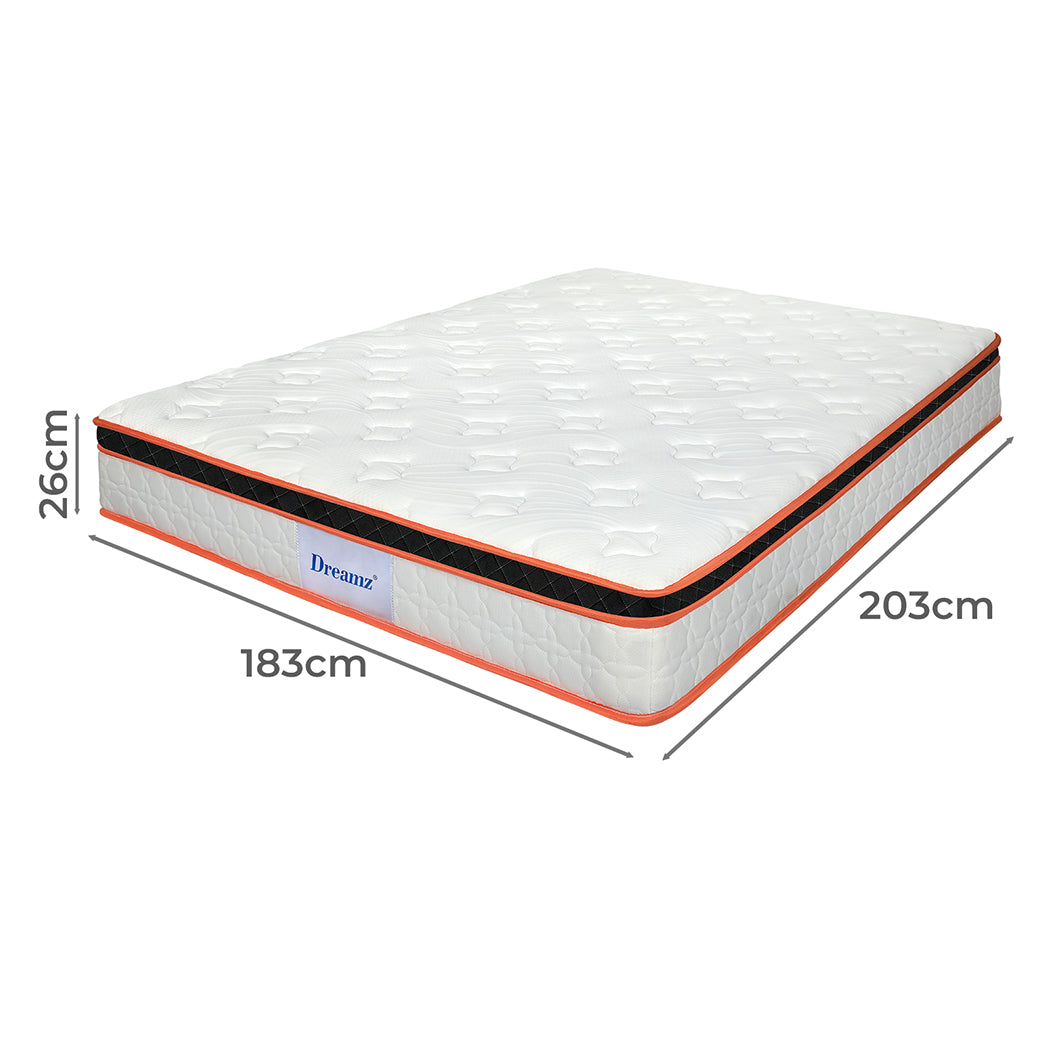 Dreamz 7 Zone Pocket Spring Mattress Medium Firm King