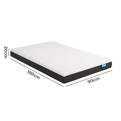 Dreamz Mattress Gel Memory Breathable Single