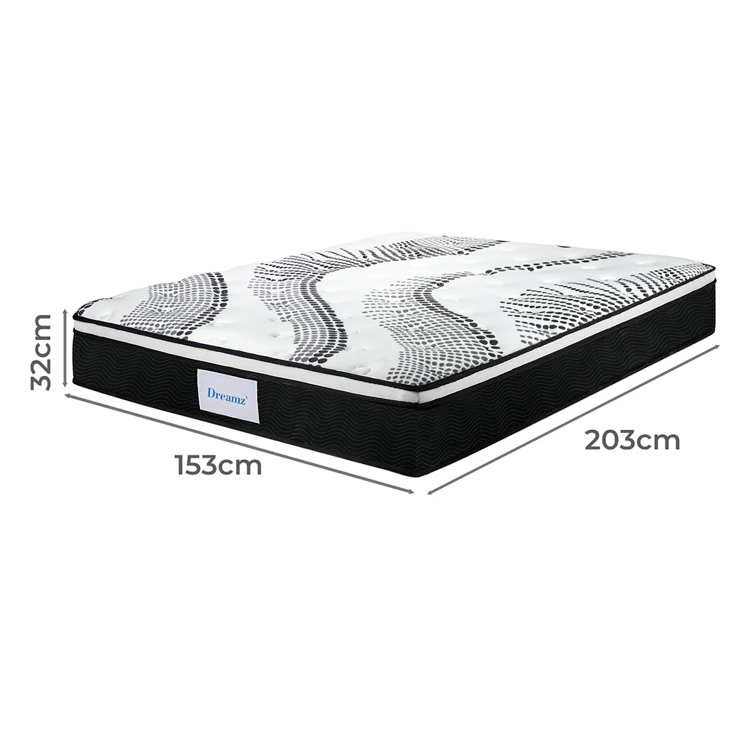 Dreamz 7 Zone Pocket Spring Mattress Medium Firm Queen
