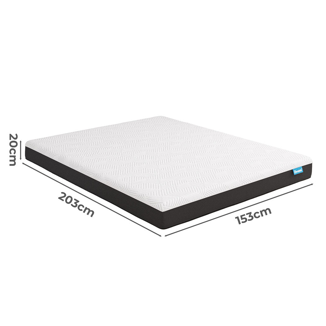 Dreamz Mattress Gel Memory Breathable Queen