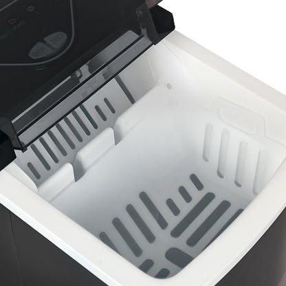 Spector Portable Ice Maker 15kg Countertop Bullet Ice Machine Black
