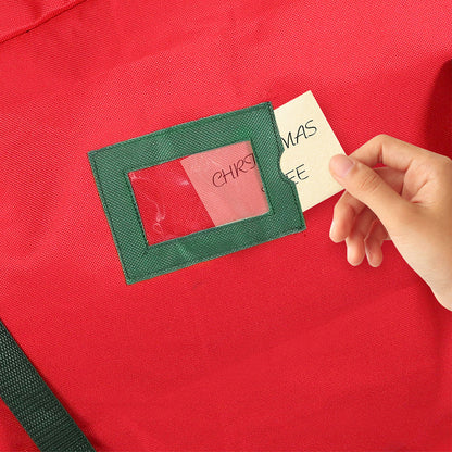 Christmas Tree Storage Bag 122cm Heavy Duty 600D Oxford Red