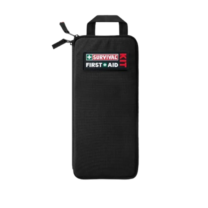 Slimline trauma kit contents including SMART Bandage and SURVIVAL Splint, paramedic designed
